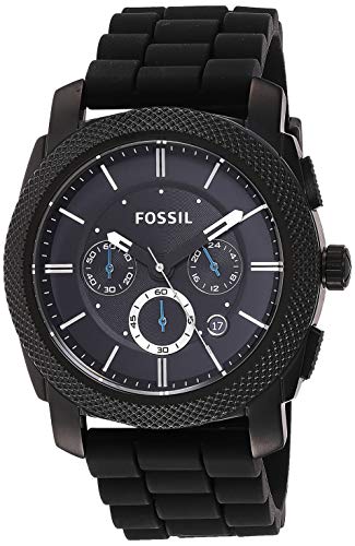 Fossil Men's Machine Quartz Stainless Steel and S...