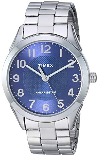 Timex Men's TW2T46100 Briarwood 40mm Silver-Tone/...
