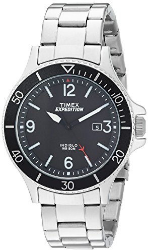Timex Men's TW4B10900 Expedition Ranger Silver/Bl...