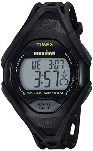 Timex Men's TW5M10400 Ironman Sleek 30 Black Resi...