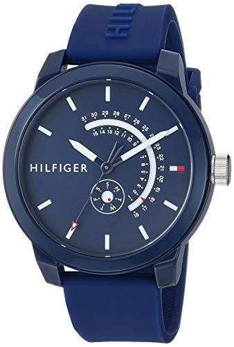 Tommy Hilfiger Men's Quartz Watch with Silicone S...
