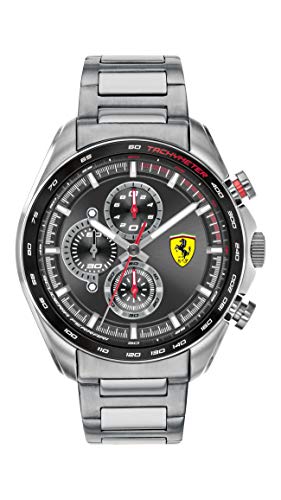 Ferrari Men's SPEEDRACER Quartz Watch with Stainl...