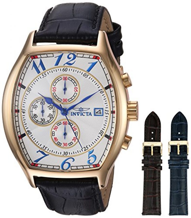 Invicta Men's 14330 Specialty 18k Yellow Gold-Pla... - Deallagoon