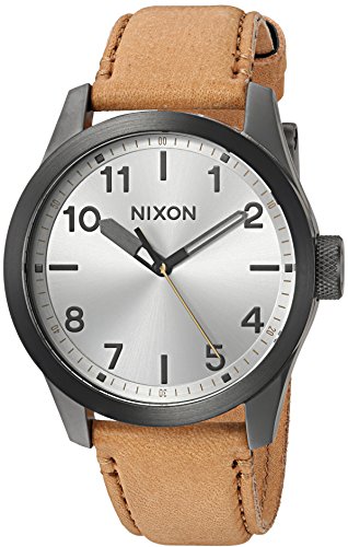 Nixon Men's Safari Stainless Steel Japanese-Quart...