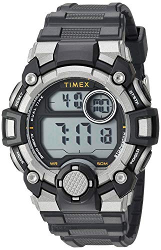 Timex Men's TW5M27700 DGTL A-Game 50mm Black/Gray...
