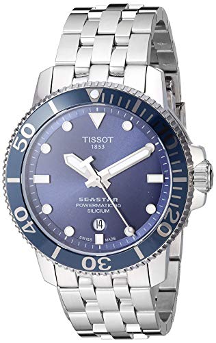 Tissot Men's Seastar Swiss Automatic Sport Watch ...