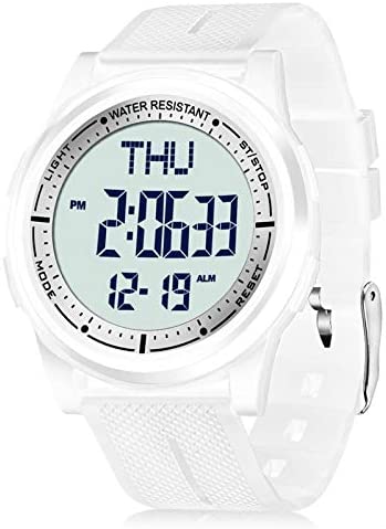 Beeasy Digital Watch Waterproof with Stopwatch Al...