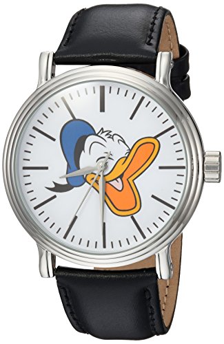 DISNEY Men's Donald Duck Analog-Quartz Watch with...