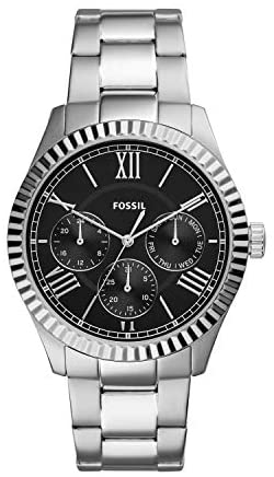 Fossil Men's Chapman Stainless Steel Casual Quart...
