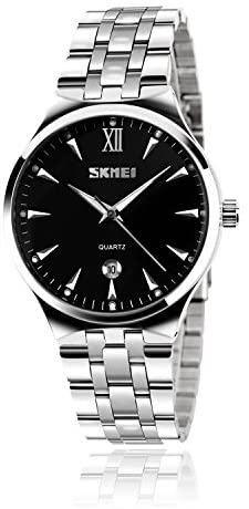 Mens Stainless Steel Analog Watch, Mens Luxury Wr...