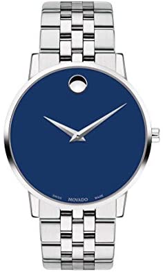 Movado Men's Museum Stainless Steel Watch with a ...