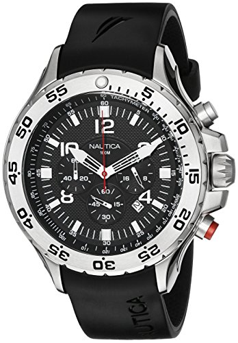 Nautica Men's N14536 NST Stainless Steel Watch wi...