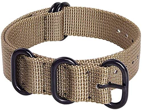 Ritche 18mm 20mm 22mm 24mm Nato Strap With Black ...