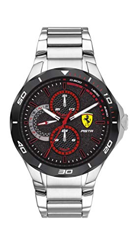 Scuderia Ferrari Men's Pista Quartz Watch with St...