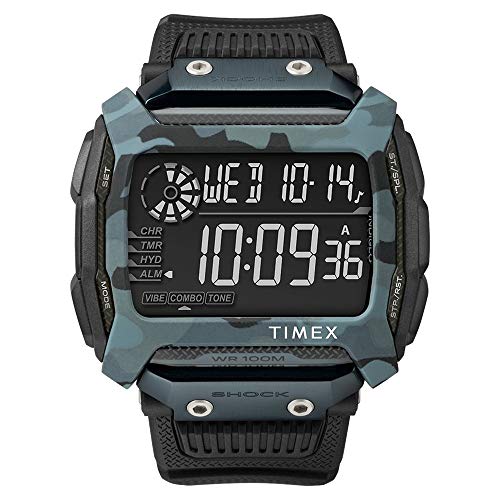 Timex Command Shock Digital CAT 54mm Watch – Blac...