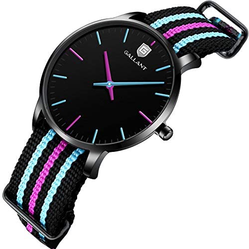 Women Watch, Analog Quartz Watches with NATO Stra...
