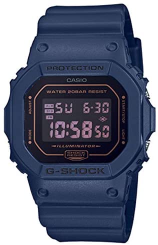 Casio DW5600BBM-2 G-Shock Men's Watch Navy Blue 4...
