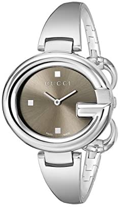 Gucci Guccissima Stainless Steel Bangle Women's W...