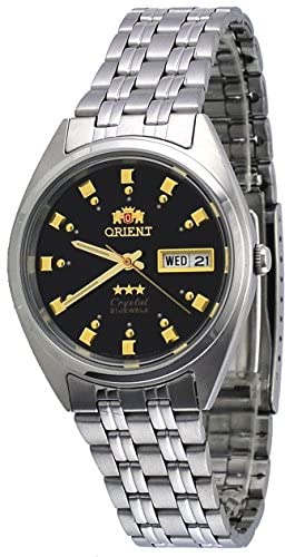 Orient FAB00009B Men's 3 Star Stainless Steel Bla...