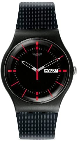 Swatch Unisex SUOB714 Originals Black Watch with ...