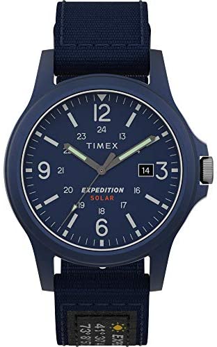 Timex Men's Expedition Acadia Solar-Powered 40mm ...
