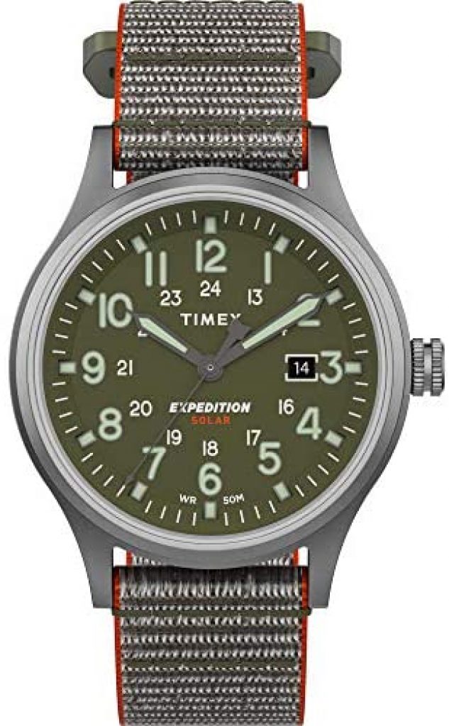 timex expedition solar collection