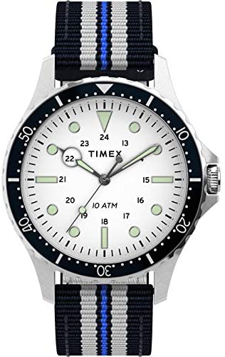 Timex Men's Navi XL 41mm Analog Quartz Stainless ...