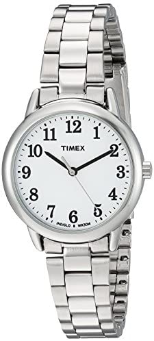 Timex Women's Easy Reader Stainless Steel Bracele...