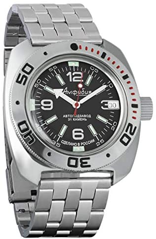 Vostok Amphibian Scuba Dude Automatic Mens Wristw...