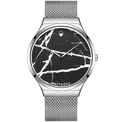 Betfeedo Men's Wrist Watches Ultra-Thin Quartz An...