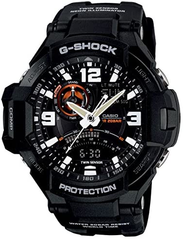Casio Men's GA1000 Gravity Master G-Shock Aviatio...