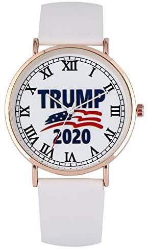 Different White Dial with Donald Trump 2020 Patte...