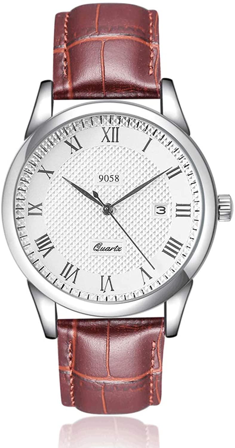 Mens Analog Quartz Wrist Watch - Classic Casual W...