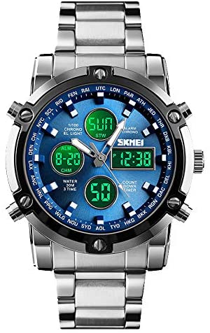 SKMEI Mens Wrist Watch, Waterproof Military Analo...