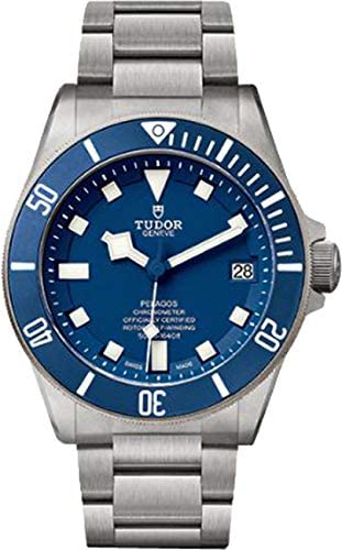 Tudor Pelagos 25600TB Blue Dial Mens Watch w/ Tit...