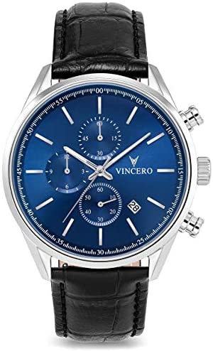 Vincero Luxury Men's Chrono S Wrist Watch - 40mm ...