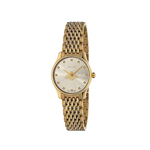 Gucci G-Timeless Black Dial Stainless Steel Women...