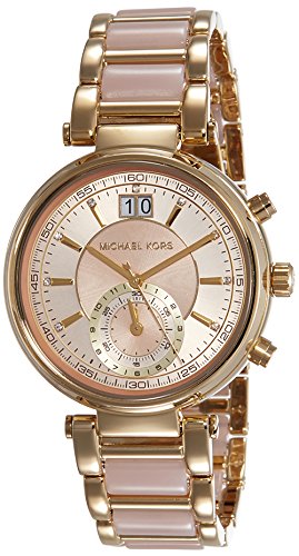 Michael Kors Women's Sawyer Two-Tone Watch MK6360