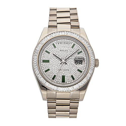 Rolex Day-Date Automatic Diamond Dial Watch 21839...