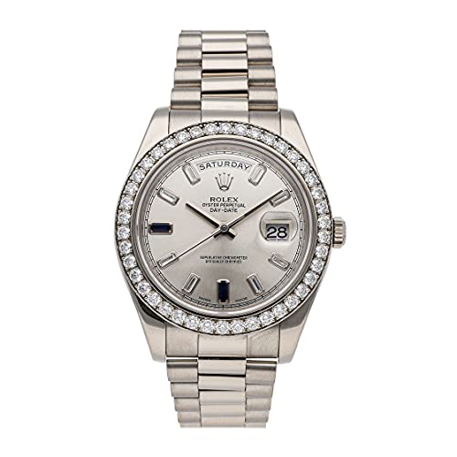 Rolex Day-Date Mechanical(Automatic) Silver Dial ...