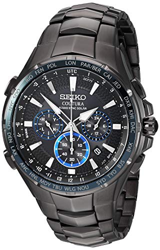 Seiko Men's Stainless Steel Japanese-Quartz Dress...