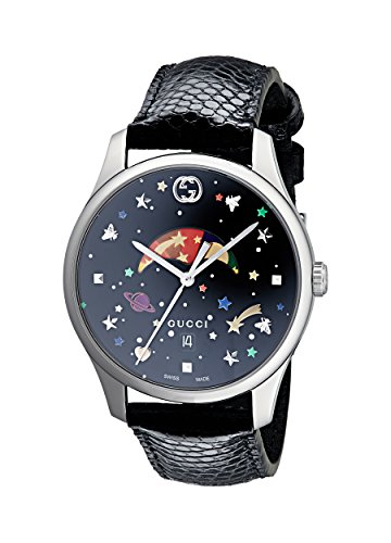 Gucci G-Timeless Black with Stars and Planet Moon...