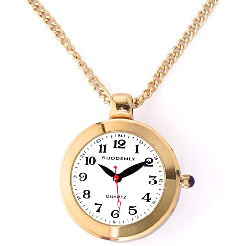 Women's Talking Watches Gold Pendant Watch for Se...