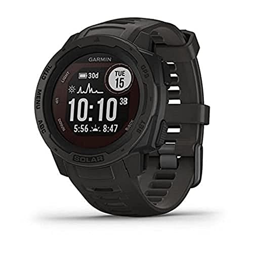 Garmin Instinct Solar, Rugged Outdoor Smartwatch ...
