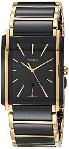 Rado Men's Integral Ceramic Swiss Quartz Watch, B...
