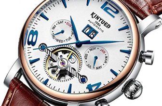 XIANCHUAN Automatic Tourbillon Watch Leather Men’…