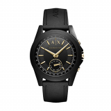 Armani Exchange Men’s Hybrid Smartwatch, Black Si…
